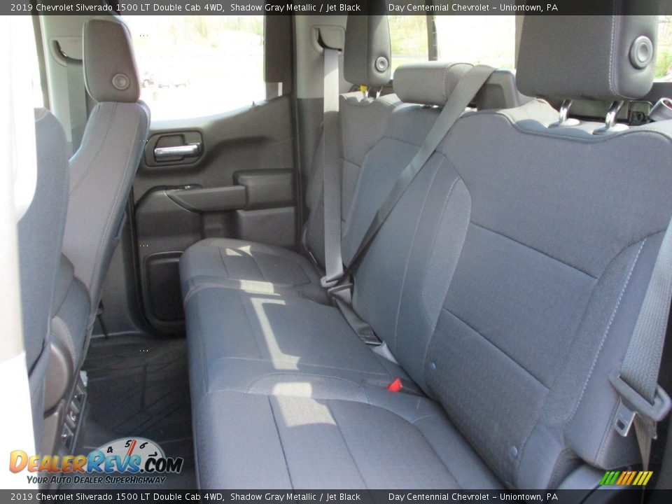 2019 Chevrolet Silverado 1500 LT Double Cab 4WD Shadow Gray Metallic / Jet Black Photo #14