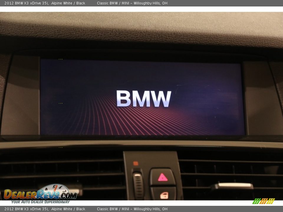 2012 BMW X3 xDrive 35i Alpine White / Black Photo #10