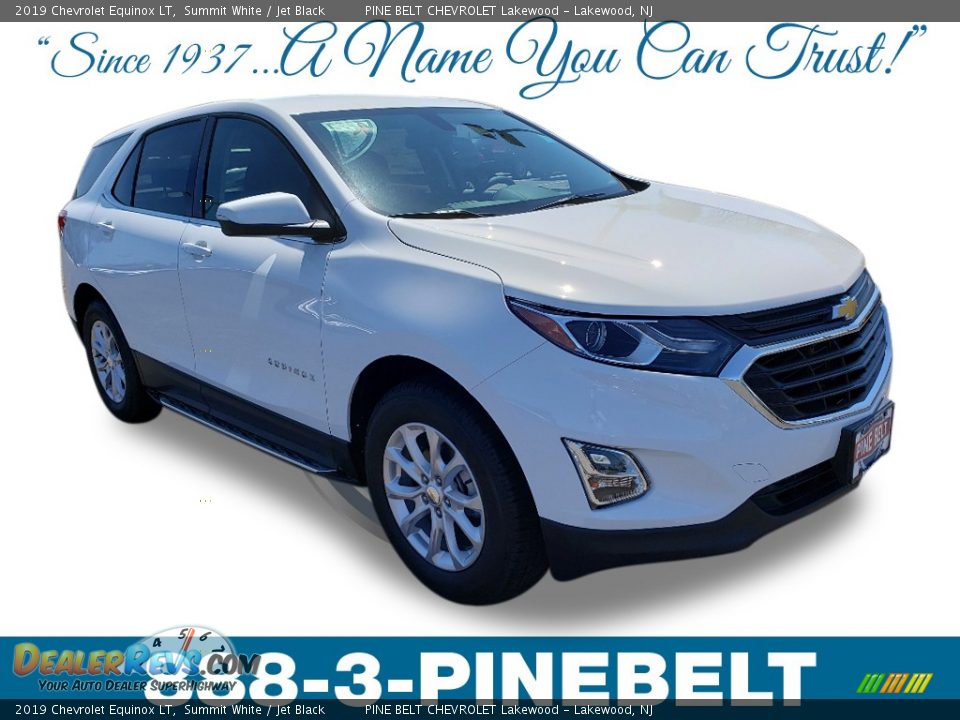 2019 Chevrolet Equinox LT Summit White / Jet Black Photo #1