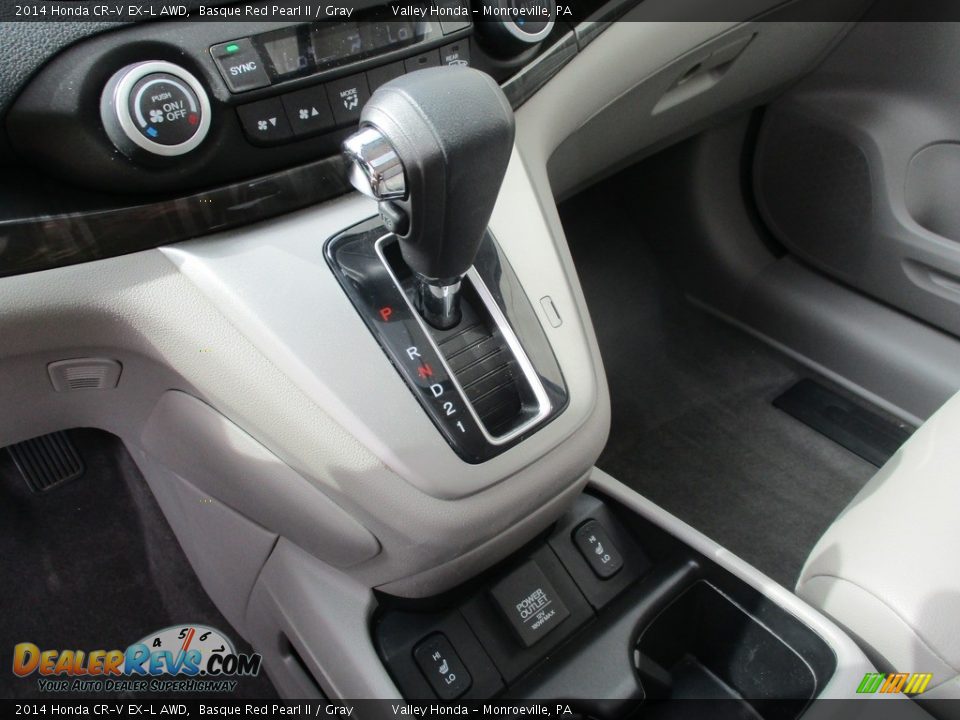 2014 Honda CR-V EX-L AWD Basque Red Pearl II / Gray Photo #15