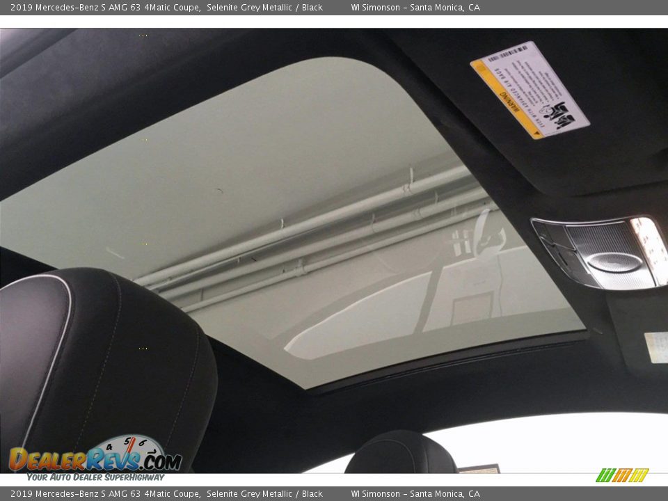 2019 Mercedes-Benz S AMG 63 4Matic Coupe Selenite Grey Metallic / Black Photo #29