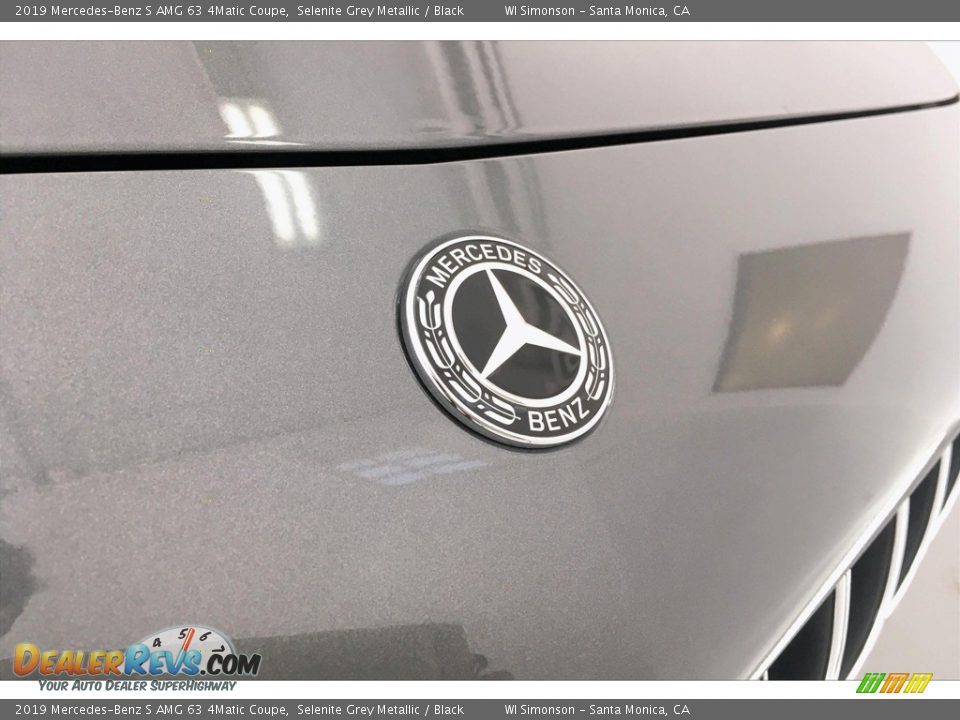 2019 Mercedes-Benz S AMG 63 4Matic Coupe Selenite Grey Metallic / Black Photo #33