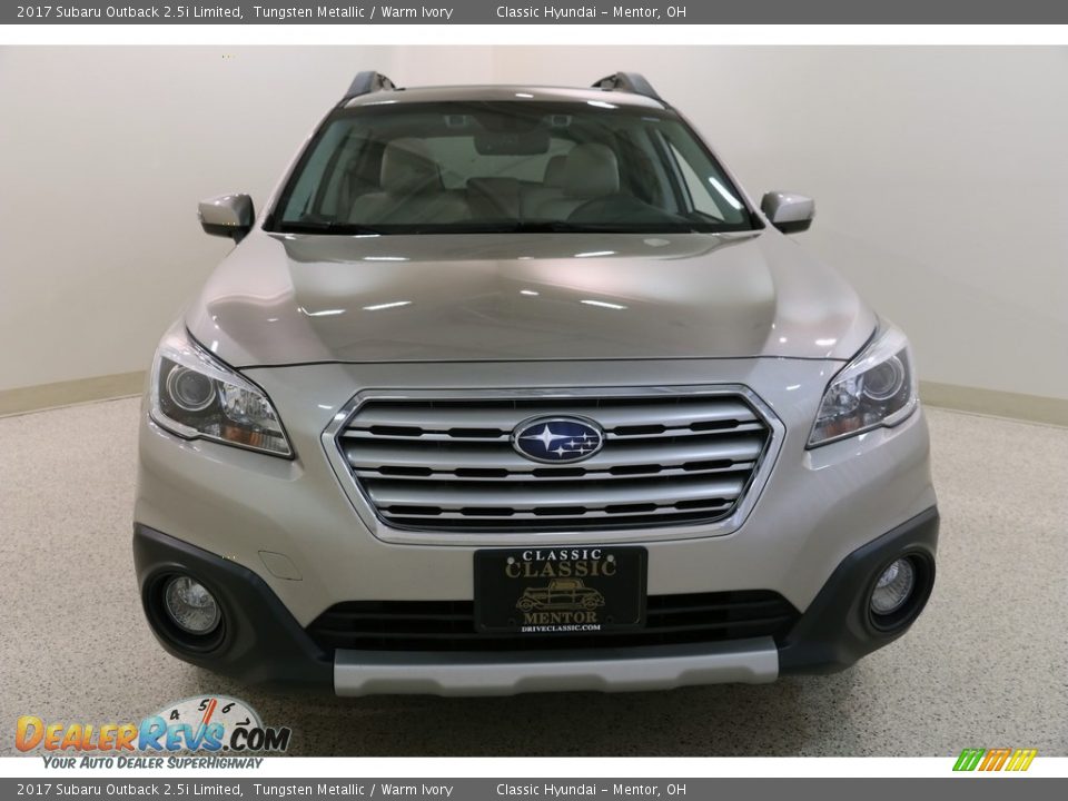 2017 Subaru Outback 2.5i Limited Tungsten Metallic / Warm Ivory Photo #2