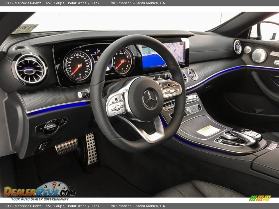 2019 Mercedes-Benz E 450 Coupe Polar White / Black Photo #4
