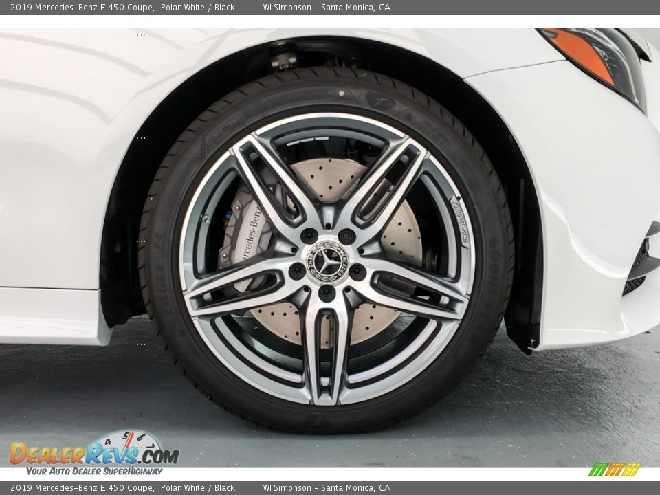 2019 Mercedes-Benz E 450 Coupe Polar White / Black Photo #9