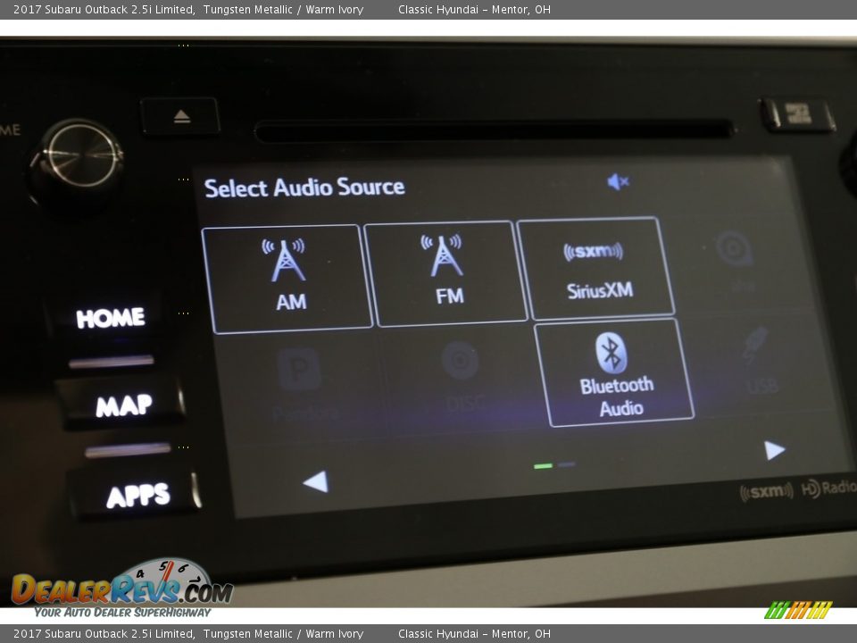 2017 Subaru Outback 2.5i Limited Tungsten Metallic / Warm Ivory Photo #15