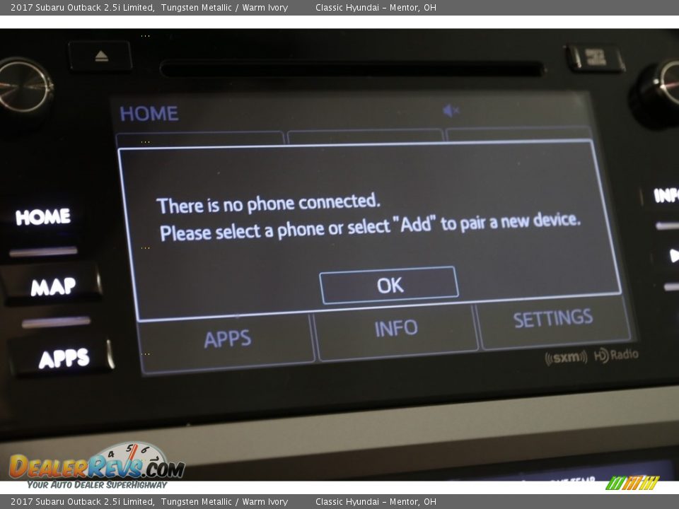 2017 Subaru Outback 2.5i Limited Tungsten Metallic / Warm Ivory Photo #16