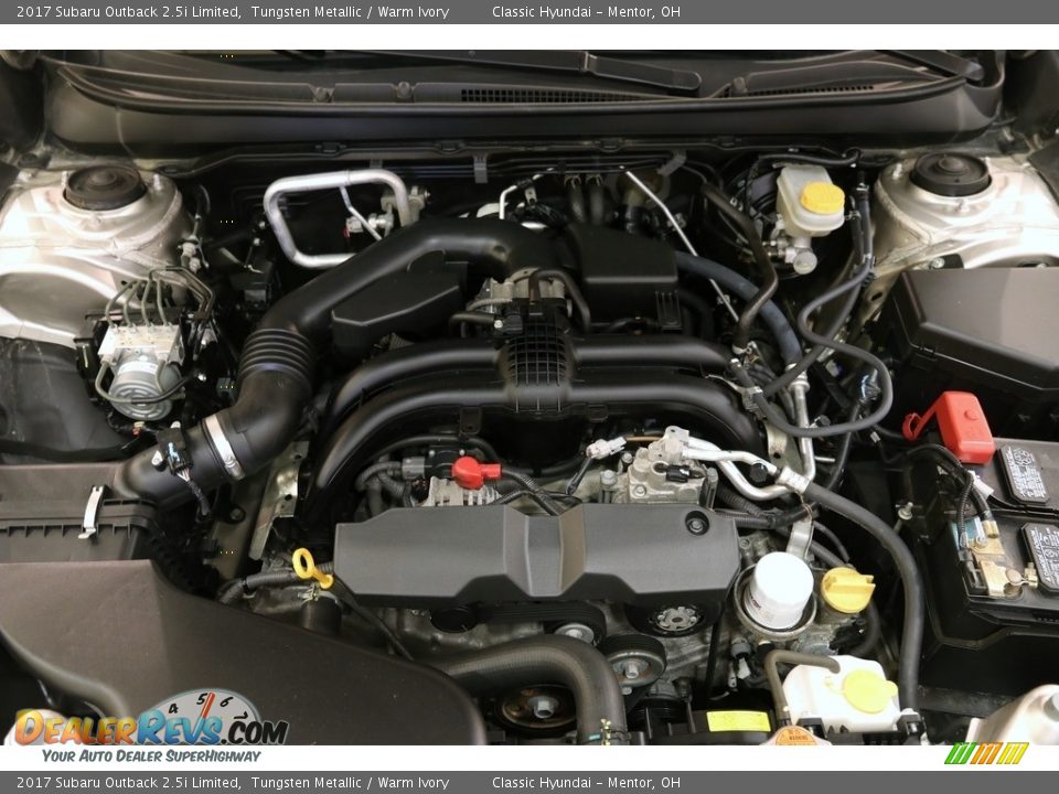 2017 Subaru Outback 2.5i Limited Tungsten Metallic / Warm Ivory Photo #27