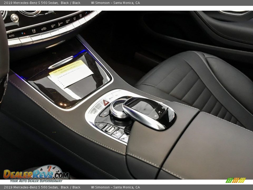 2019 Mercedes-Benz S 560 Sedan Black / Black Photo #7
