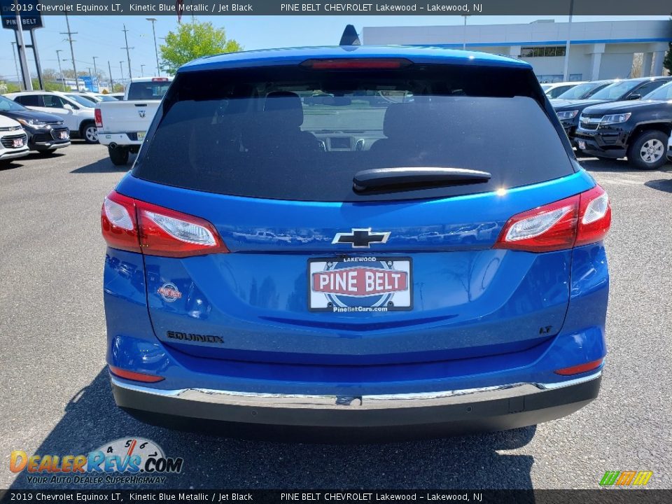 2019 Chevrolet Equinox LT Kinetic Blue Metallic / Jet Black Photo #4