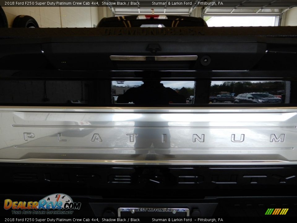2018 Ford F250 Super Duty Platinum Crew Cab 4x4 Shadow Black / Black Photo #7