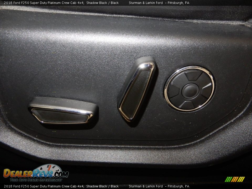 2018 Ford F250 Super Duty Platinum Crew Cab 4x4 Shadow Black / Black Photo #20