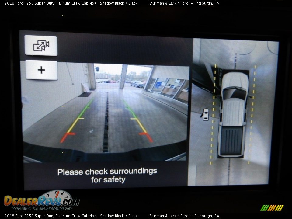 2018 Ford F250 Super Duty Platinum Crew Cab 4x4 Shadow Black / Black Photo #23