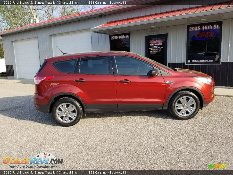 2016 Ford Escape S Sunset Metallic / Charcoal Black Photo #1