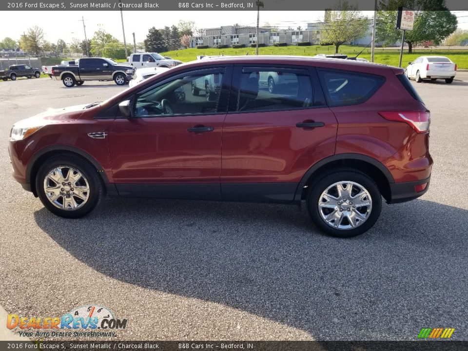 2016 Ford Escape S Sunset Metallic / Charcoal Black Photo #6