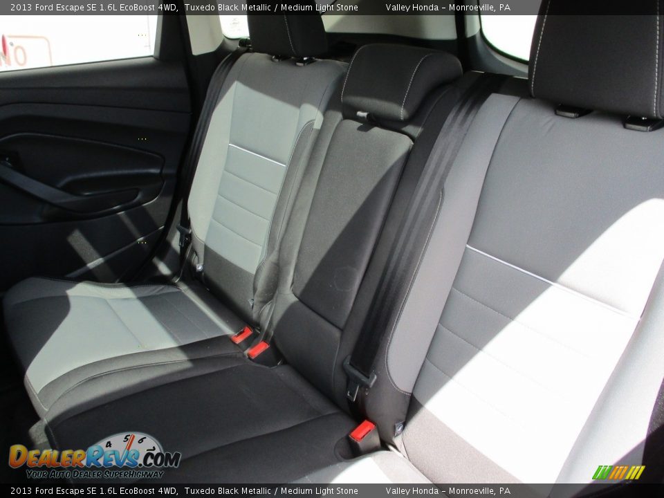 2013 Ford Escape SE 1.6L EcoBoost 4WD Tuxedo Black Metallic / Medium Light Stone Photo #13