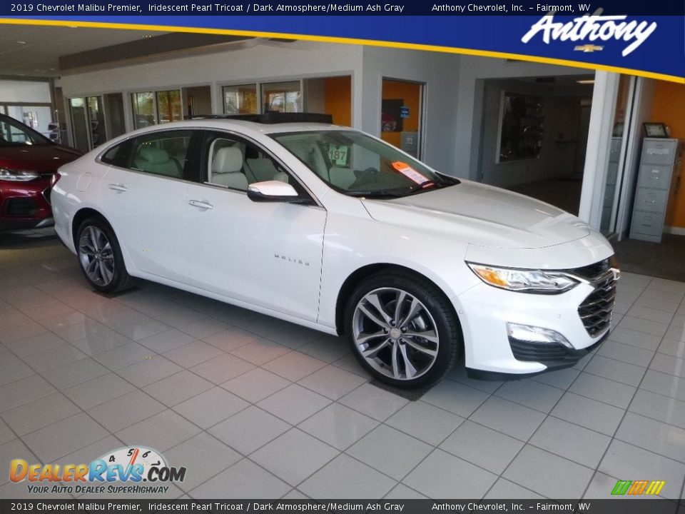 2019 Chevrolet Malibu Premier Iridescent Pearl Tricoat / Dark Atmosphere/Medium Ash Gray Photo #1