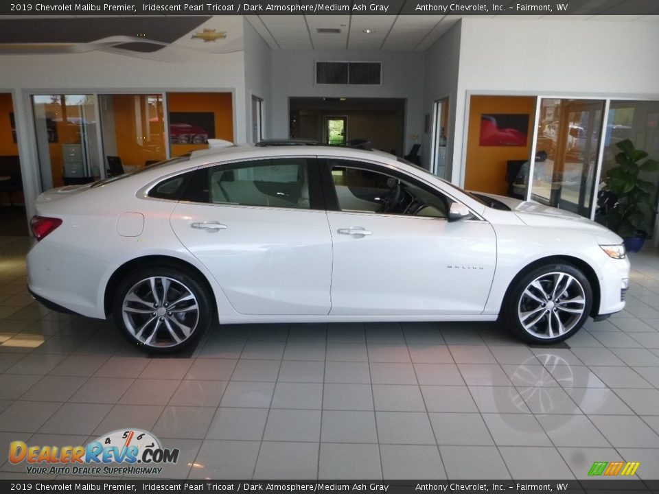 2019 Chevrolet Malibu Premier Iridescent Pearl Tricoat / Dark Atmosphere/Medium Ash Gray Photo #3