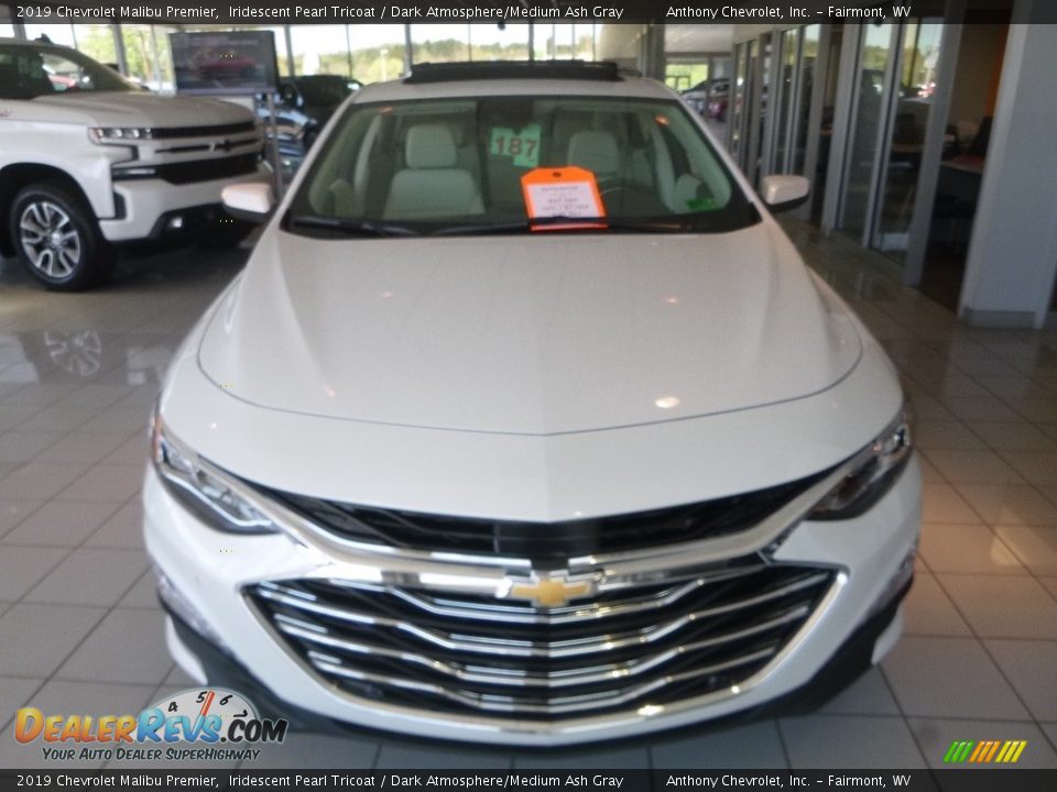 2019 Chevrolet Malibu Premier Iridescent Pearl Tricoat / Dark Atmosphere/Medium Ash Gray Photo #8