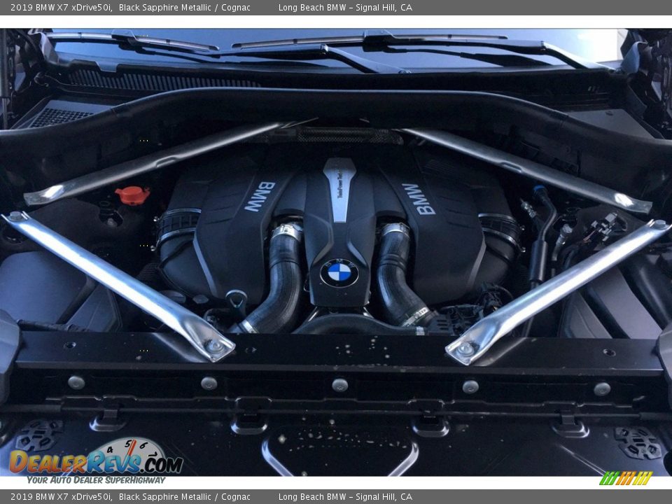 2019 BMW X7 xDrive50i 4.4 Liter DI TwinPower Turbocharged DOHC 32-Valve VVT V8 Engine Photo #9