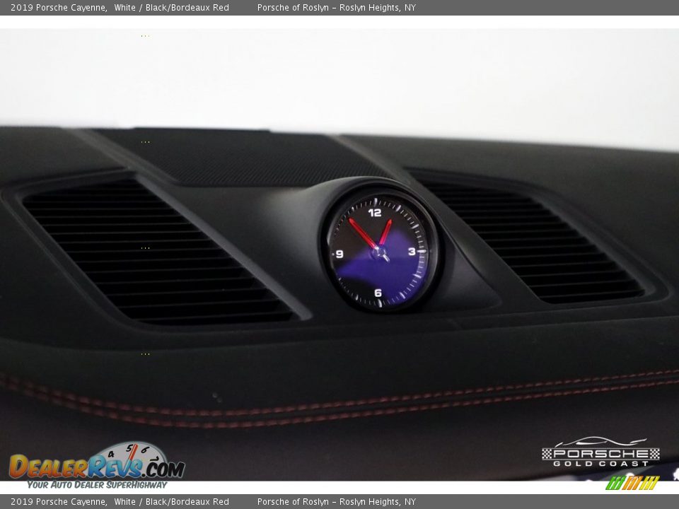 2019 Porsche Cayenne White / Black/Bordeaux Red Photo #20