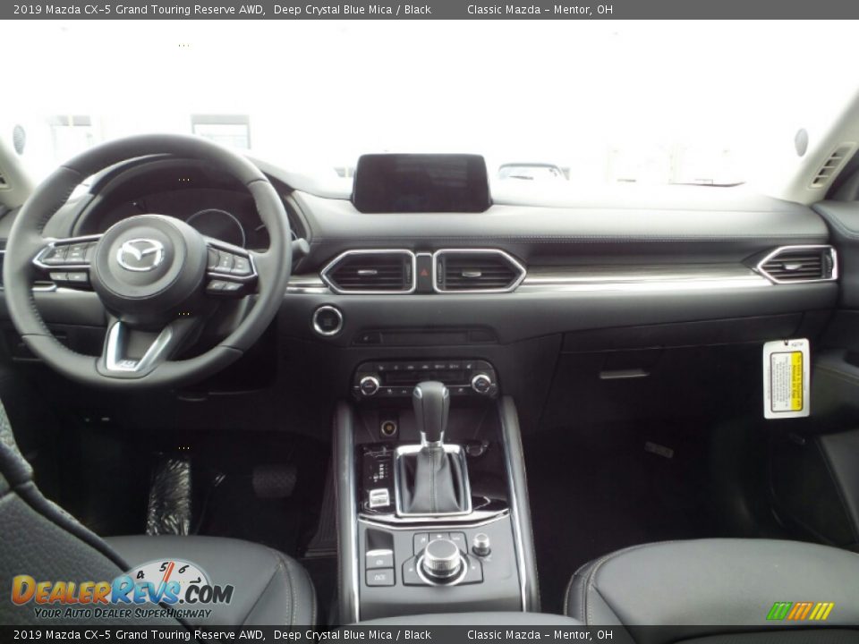 2019 Mazda CX-5 Grand Touring Reserve AWD Deep Crystal Blue Mica / Black Photo #7