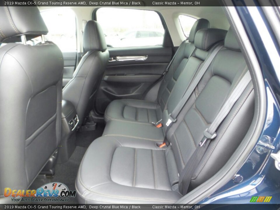 2019 Mazda CX-5 Grand Touring Reserve AWD Deep Crystal Blue Mica / Black Photo #8