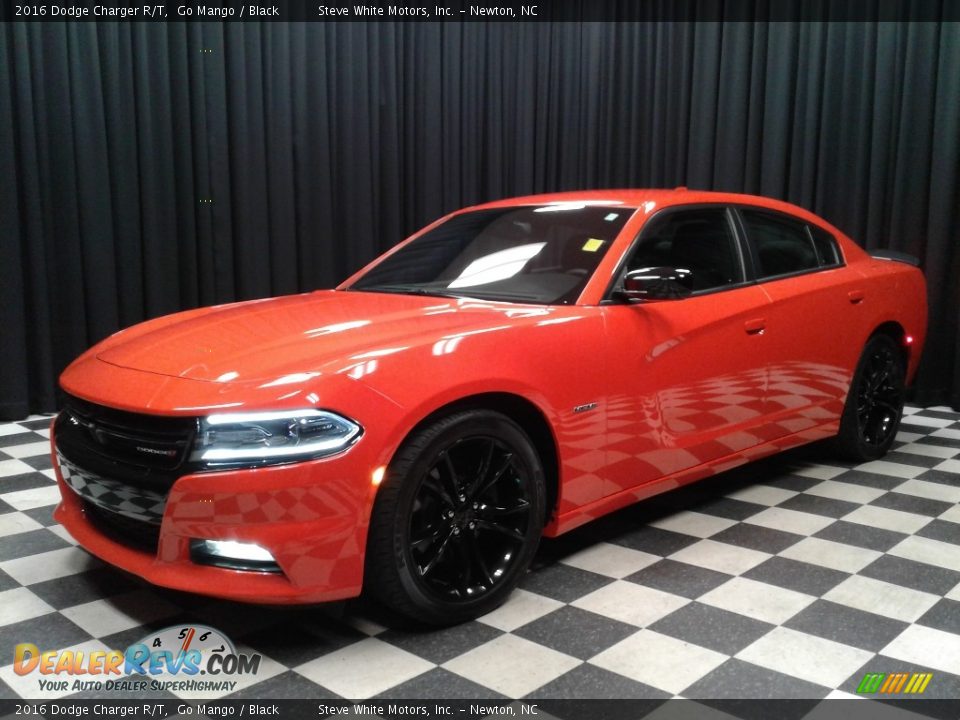 2016 Dodge Charger R/T Go Mango / Black Photo #2