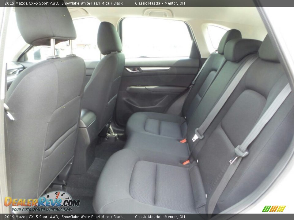 2019 Mazda CX-5 Sport AWD Snowflake White Pearl Mica / Black Photo #9