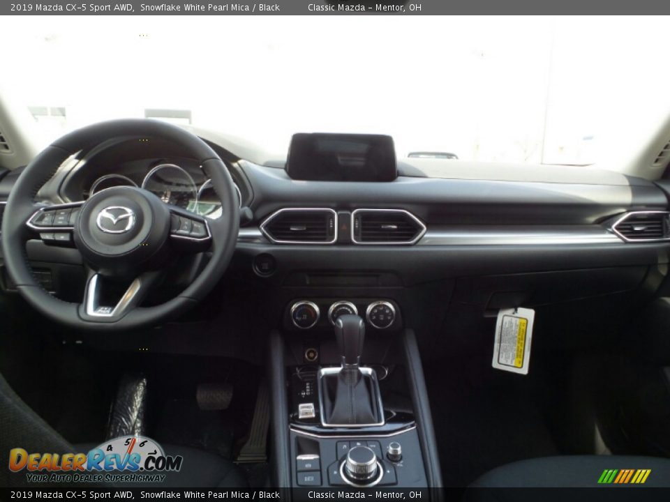 2019 Mazda CX-5 Sport AWD Snowflake White Pearl Mica / Black Photo #10