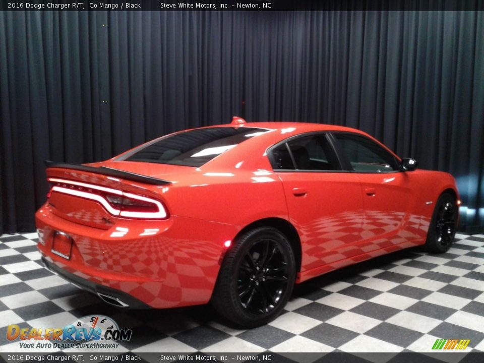 2016 Dodge Charger R/T Go Mango / Black Photo #6