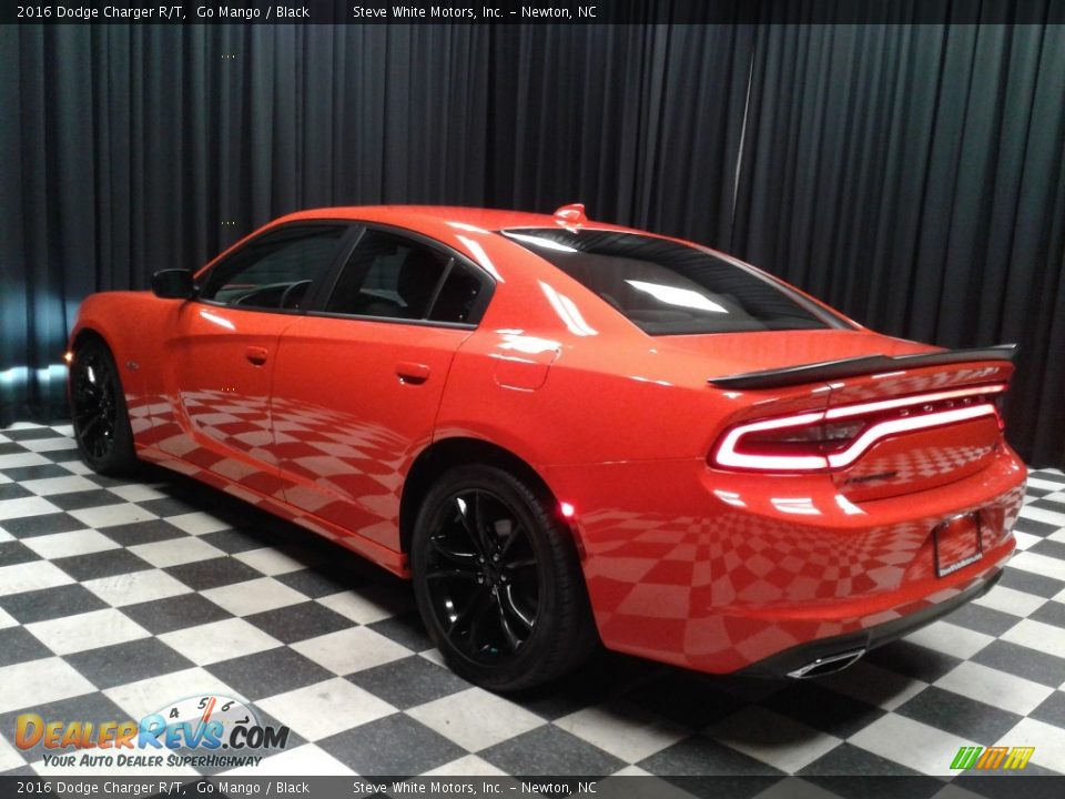 2016 Dodge Charger R/T Go Mango / Black Photo #8