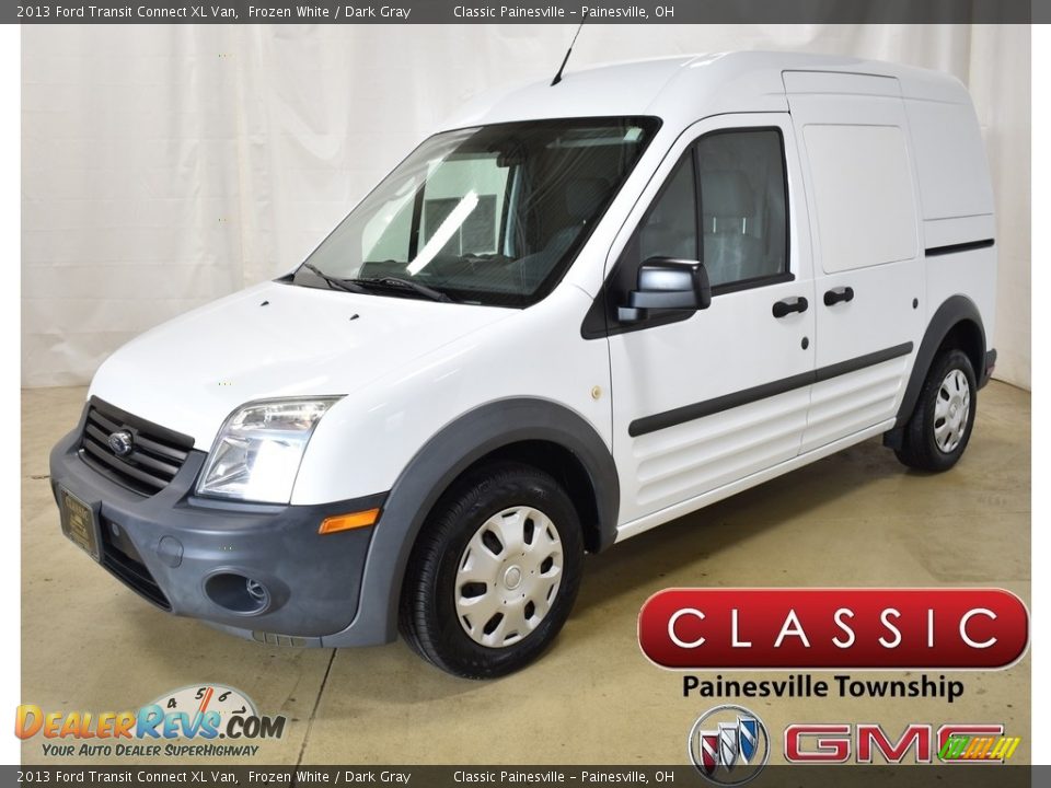 2013 Ford Transit Connect XL Van Frozen White / Dark Gray Photo #1