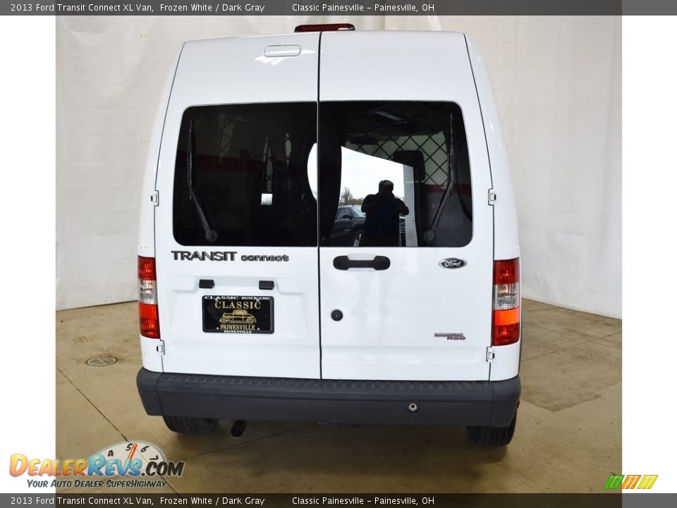 2013 Ford Transit Connect XL Van Frozen White / Dark Gray Photo #3