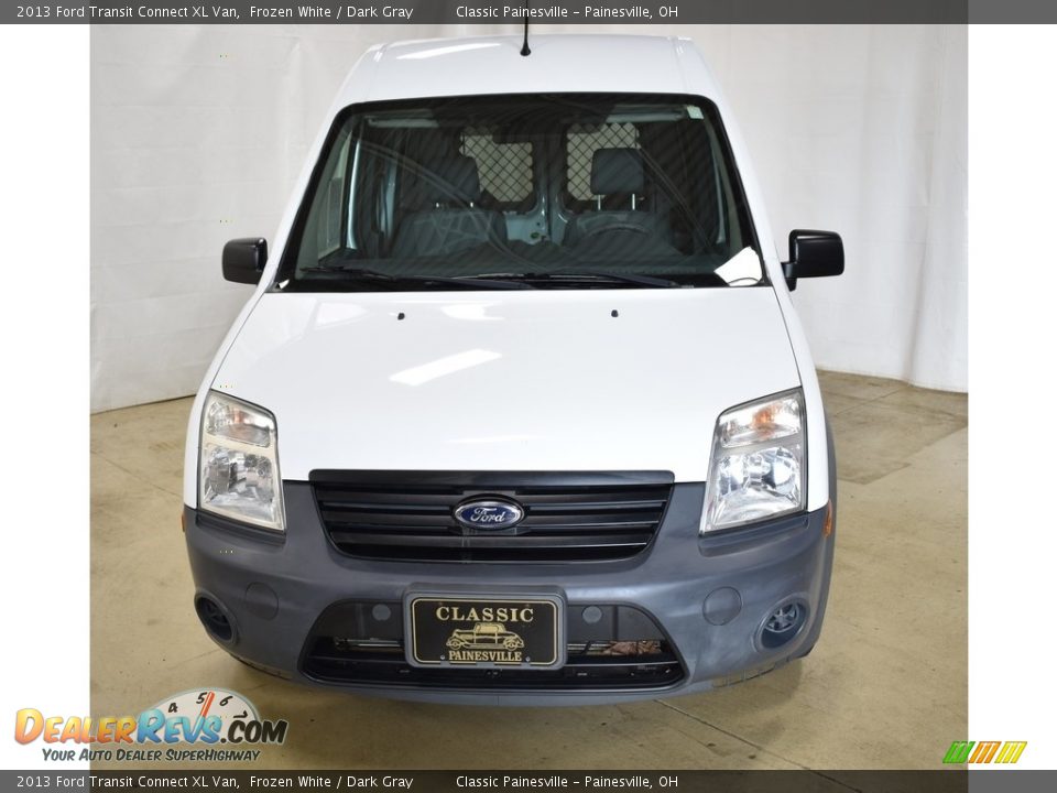 2013 Ford Transit Connect XL Van Frozen White / Dark Gray Photo #4