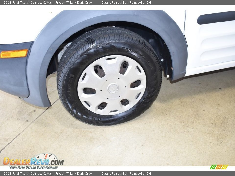 2013 Ford Transit Connect XL Van Frozen White / Dark Gray Photo #5