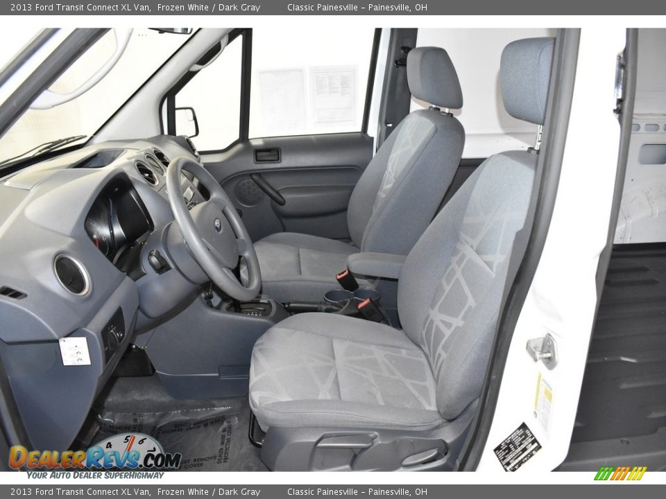 2013 Ford Transit Connect XL Van Frozen White / Dark Gray Photo #6