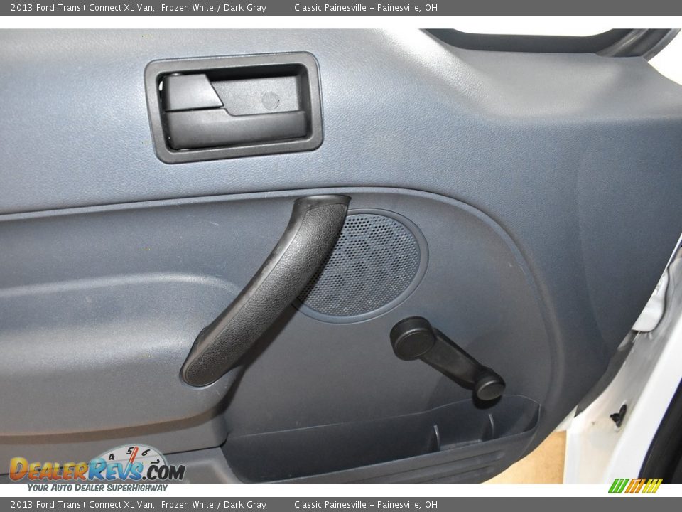 2013 Ford Transit Connect XL Van Frozen White / Dark Gray Photo #9