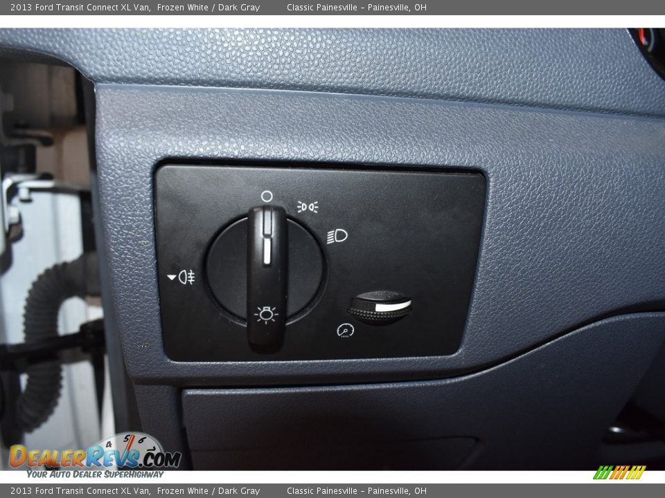 2013 Ford Transit Connect XL Van Frozen White / Dark Gray Photo #10