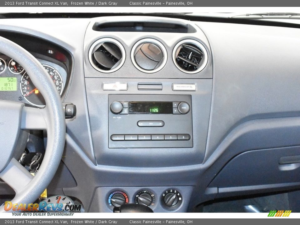 2013 Ford Transit Connect XL Van Frozen White / Dark Gray Photo #12