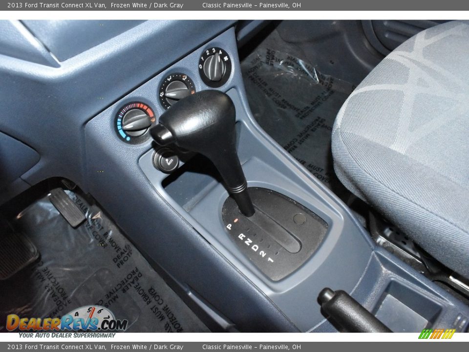 2013 Ford Transit Connect XL Van Frozen White / Dark Gray Photo #13