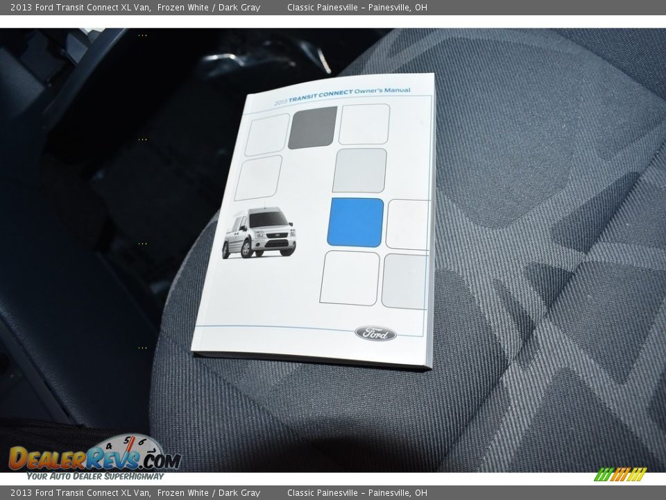 2013 Ford Transit Connect XL Van Frozen White / Dark Gray Photo #15