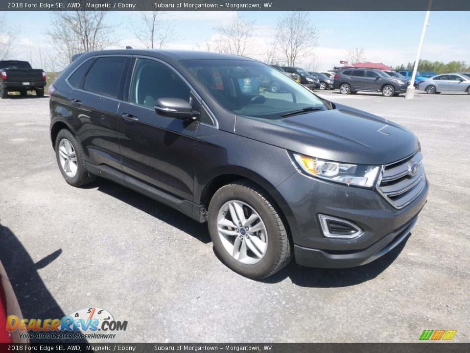 2018 Ford Edge SEL AWD Magnetic / Ebony Photo #1