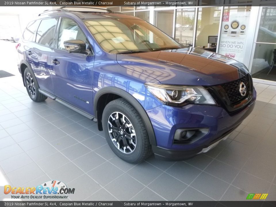 Caspian Blue Metallic 2019 Nissan Pathfinder SL 4x4 Photo #1