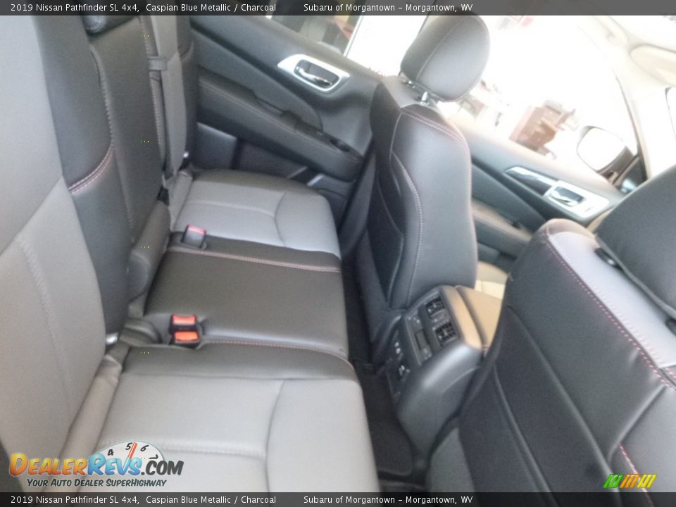 2019 Nissan Pathfinder SL 4x4 Caspian Blue Metallic / Charcoal Photo #6