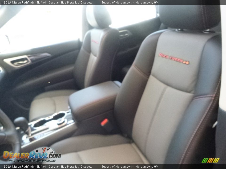 2019 Nissan Pathfinder SL 4x4 Caspian Blue Metallic / Charcoal Photo #15
