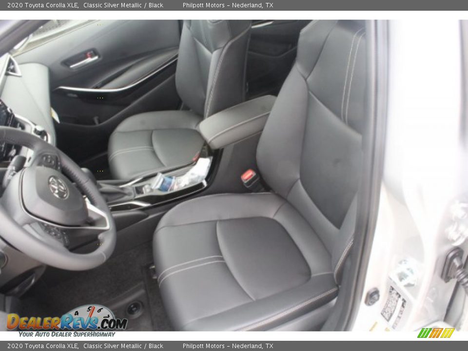2020 Toyota Corolla XLE Classic Silver Metallic / Black Photo #10