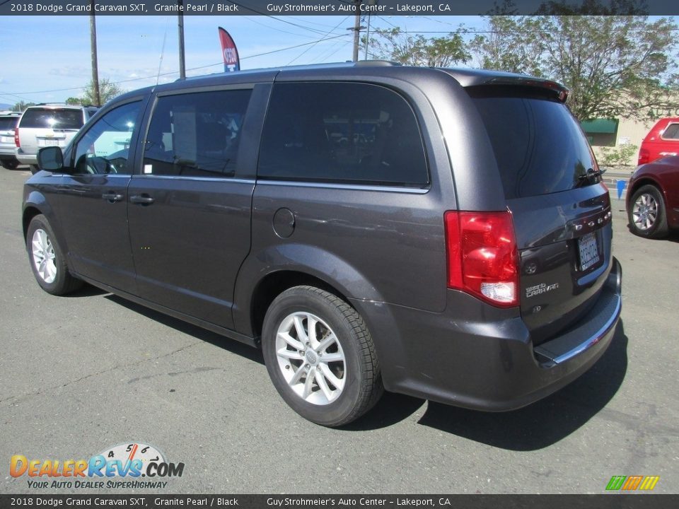 2018 Dodge Grand Caravan SXT Granite Pearl / Black Photo #5