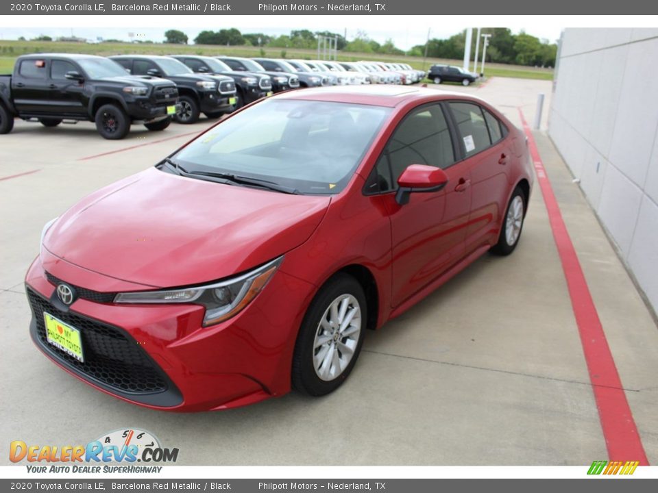 2020 Toyota Corolla LE Barcelona Red Metallic / Black Photo #4