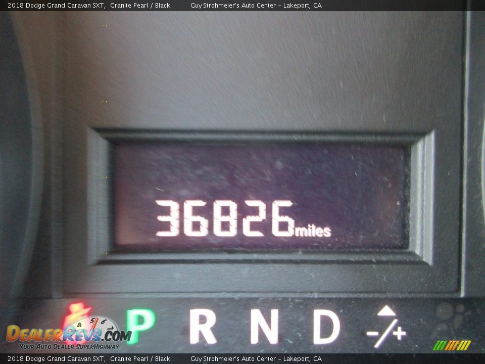 2018 Dodge Grand Caravan SXT Granite Pearl / Black Photo #13